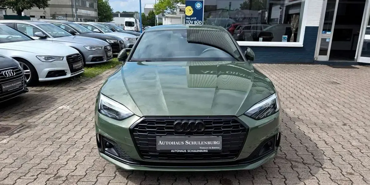 Gebraucht Audi A5 S-Line 204 PS (150 kW) 2022 Distriktgruen Coupé