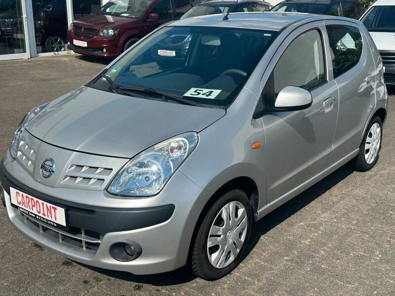 Silber Gebraucht 2010 Nissan Pixo Acenta Kleinwagen | 3.450 € (Fairer Preis) - Bild 1/3