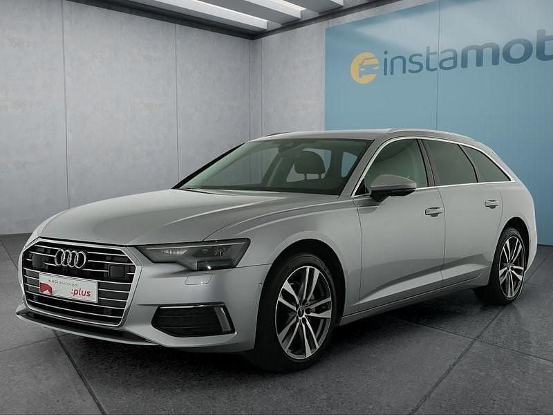 Silber Gebraucht 2022 Audi A6 Kombi | 33.599 € (Guter Preis) - Bild 1/4