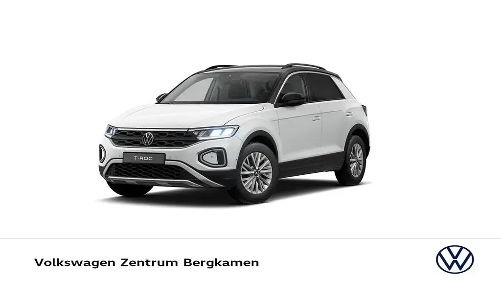 Gebraucht VW T-Roc Life 150 PS (110 kW) 2025 Pure white/schwarz SUV