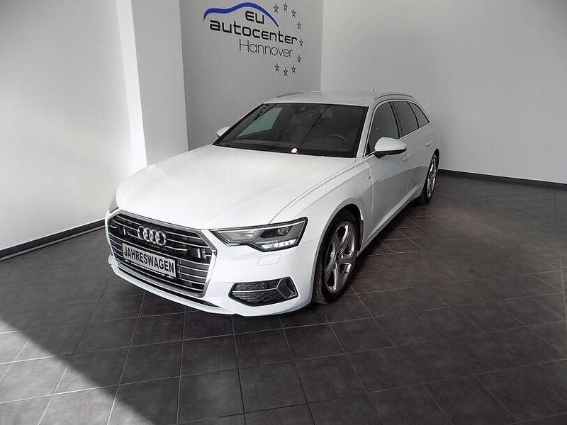 Gebraucht Audi A6 Sport 204 PS (150 kW) 2021 Gletscherweiß metallic Kombi