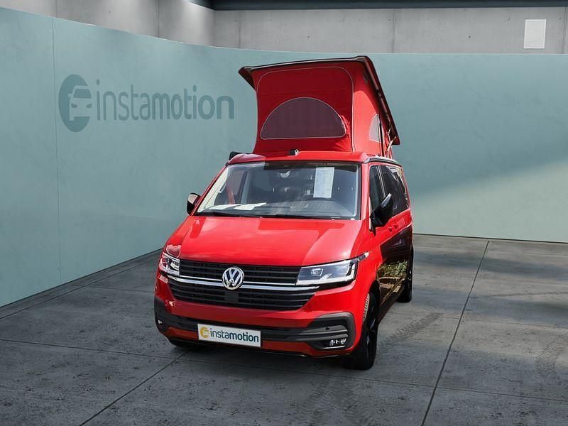Rot Gebraucht 2024 VW T6.1 California Van | 78.799 € - Bild 1/4