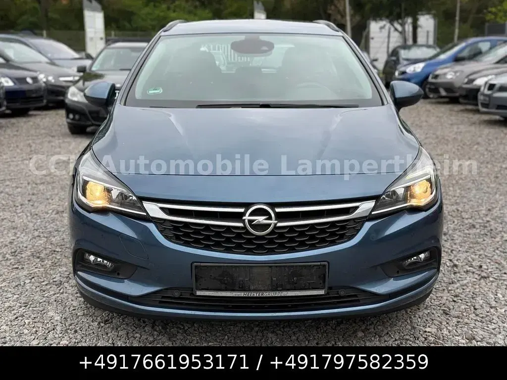Second-hand Opel Astra 110 CP (80 kW) 2016 Albastru Break