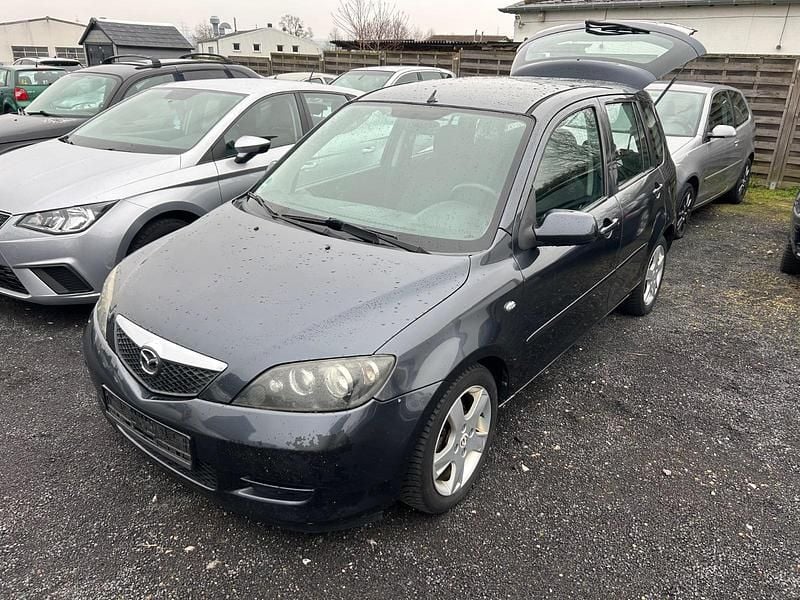 Gebraucht Mazda 2 80 PS (58 kW) 2007 Blau Kleinwagen