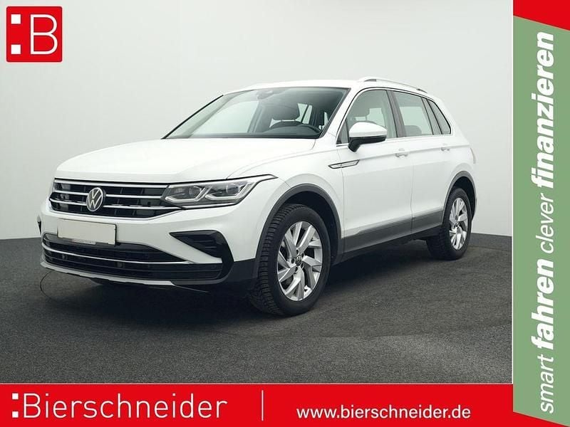 Weiss Gebraucht 2023 VW Tiguan Elegance SUV | 30.950 € (Guter Preis) - Bild 1/3