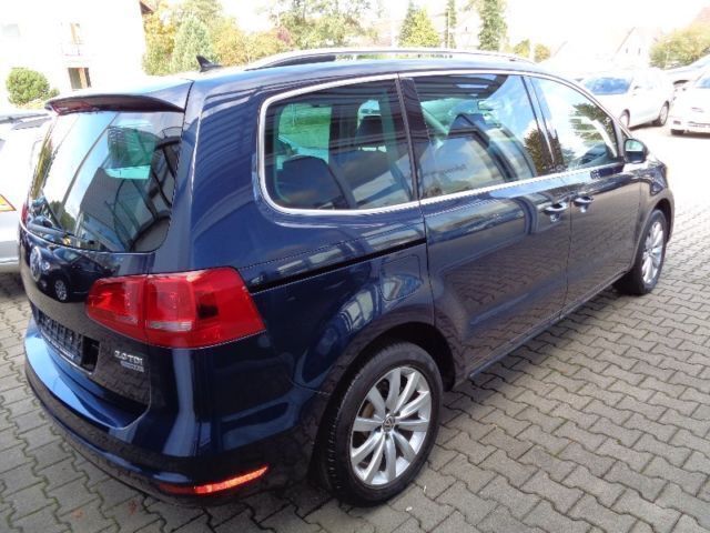 Gebraucht VW Sharan Highline 140 PS (102 kW) 2011 Blau metallic Van / Kleinbus