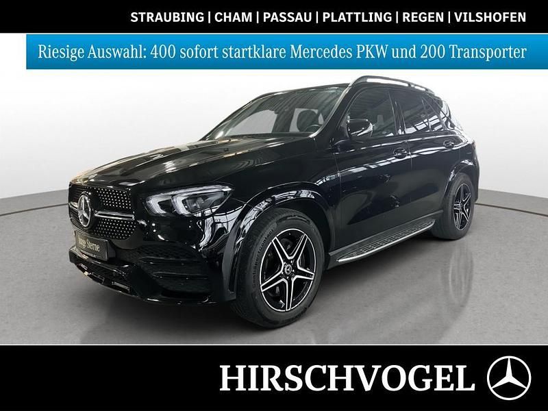 Unilack schwarz Gebraucht 2021 Mercedes GLE350 AMG line SUV | 57.590 € (Fairer Preis) - Bild 1/4