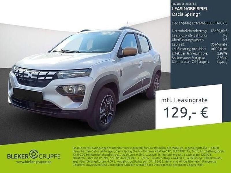 Gebraucht Dacia Spring Extreme 47 kW (65 PS) 2023 Silber Kleinwagen