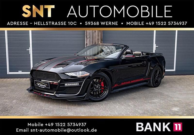 Second-hand Ford Mustang 450 CP (330 kW) 2017 Negru Cabrio