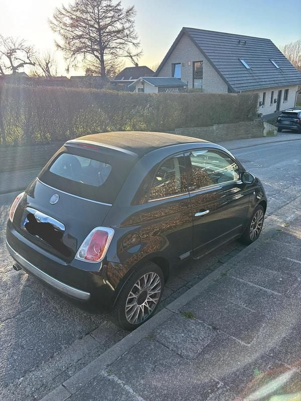 Gebraucht Fiat 500C 85 PS (62 kW) 2011 Schwarz Cabrio