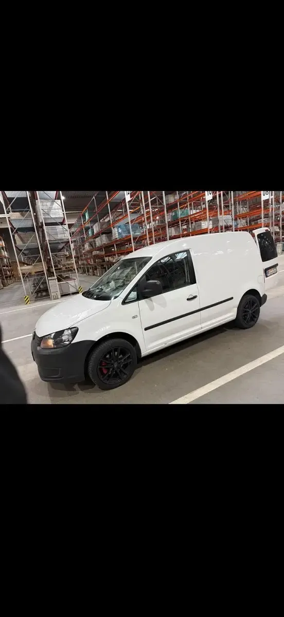 Gebraucht VW Caddy 102 PS (75 kW) 2014 Weiß Van / Kleinbus