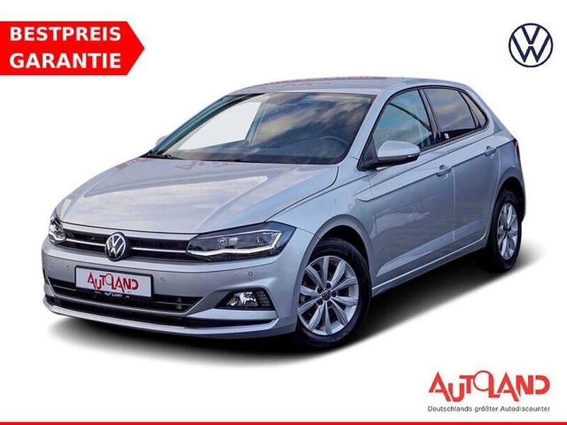 Silber Gebraucht 2021 VW Polo Comfortline Kleinwagen | 18.990 € (Fairer Preis) - Bild 1/4