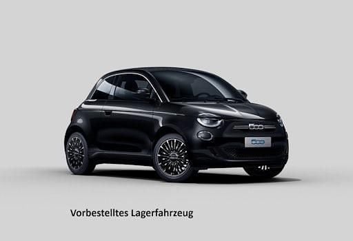 Schwarz Neu 2025 Fiat 500e Red Cabrio | 30.990 € - Bild 1/4