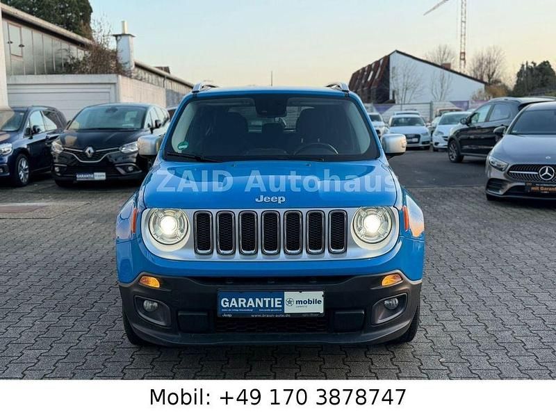 Gebraucht Jeep Renegade Limited 170 PS (125 kW) 2015 Blau SUV