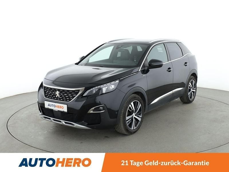 Schwarz Gebraucht 2019 Peugeot 3008 Allure SUV | 19.630 € (Etwas zu teuer) - Bild 1/3