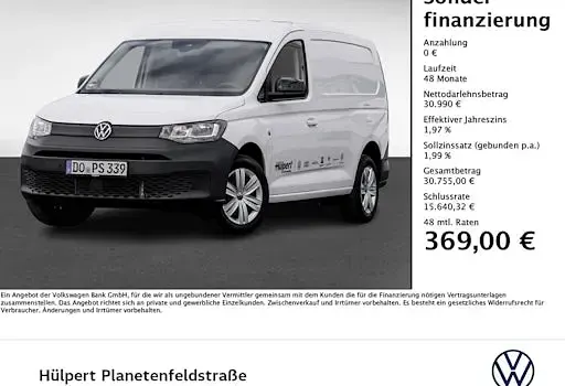 Gebraucht VW Caddy 102 PS (75 kW) 2025 Weiß Van / Kleinbus
