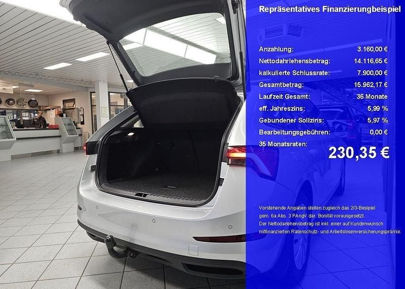 Gebraucht Skoda Scala Tour 95 PS (69 kW) 2023 Reflexsilbermet. (metallic) Kleinwagen