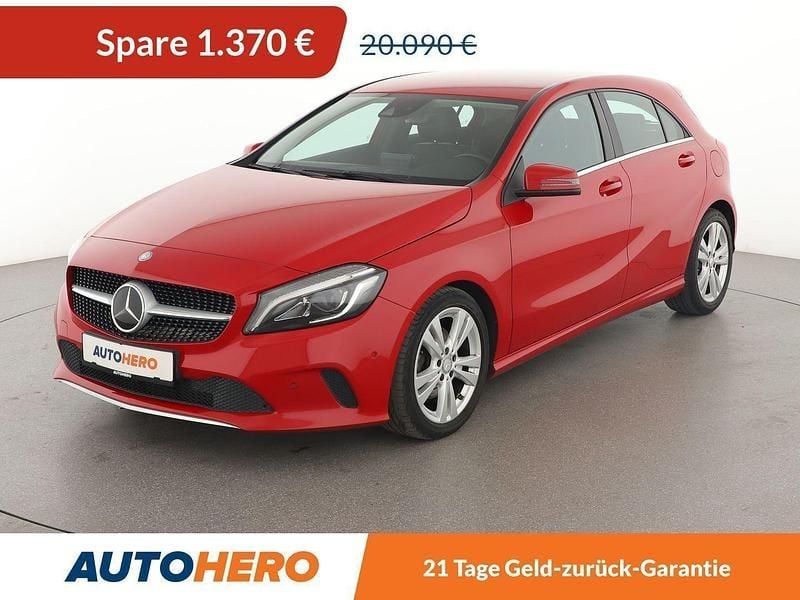 Rot Gebraucht 2015 Mercedes A220 Urban Limousine | 18.250 € (Fairer Preis) - Bild 1/3