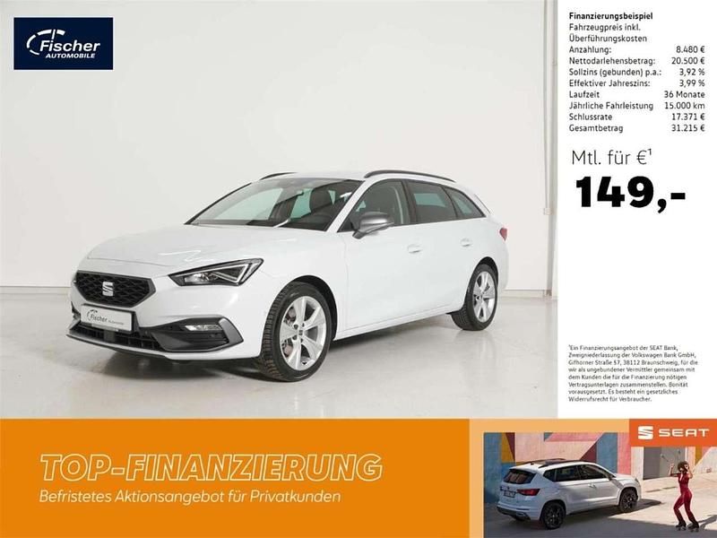 Nevada weiß Gebraucht 2024 Seat Leon FR Kombi | 28.980 € (Fairer Preis) - Bild 1/4