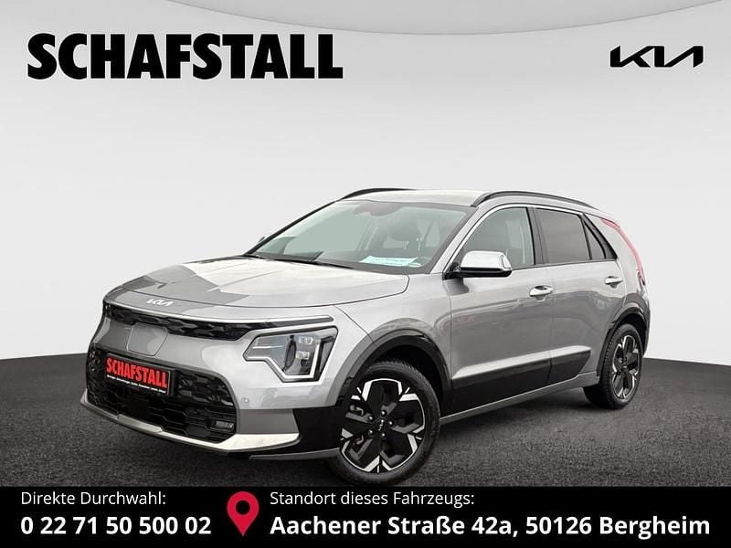 (klg) stahlgrau met. Gebraucht 2023 Kia e-Niro Spirit SUV | 27.979 € (Fairer Preis) - Bild 1/3