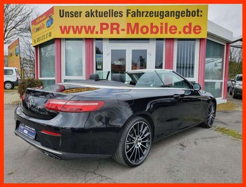 Gebraucht Mercedes E400 340 PS (250 kW) 2019 Schwarz (obsidianschwarz) Cabrio