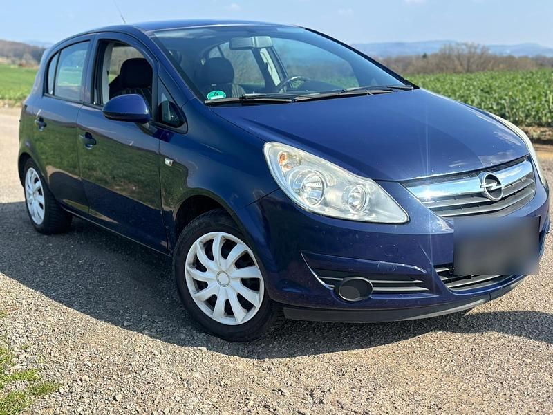 Gebraucht Opel Corsa 60 PS (44 kW) 2008 Blau Kleinwagen