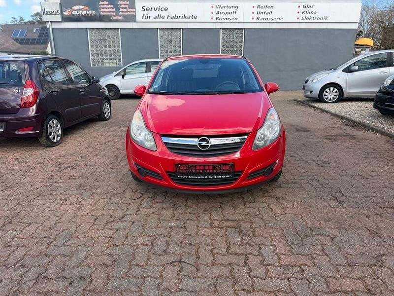 Gebraucht Opel Corsa Edition 101 PS (74 kW) 2010 Rot Kleinwagen
