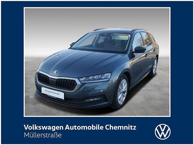 Quarzgrau metallic Gebraucht 2020 Skoda Octavia Ambition Kombi | 17.950 € (Superpreis) - Bild 1/4