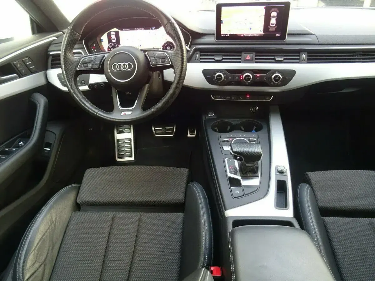 Gebraucht Audi A5 S-Line 190 PS (139 kW) 2019 Weiß (ibis white (weiß)) Coupé