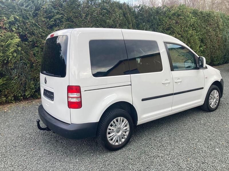 Gebraucht VW Caddy 75 PS (55 kW) 2014 Weiß Van / Kleinbus