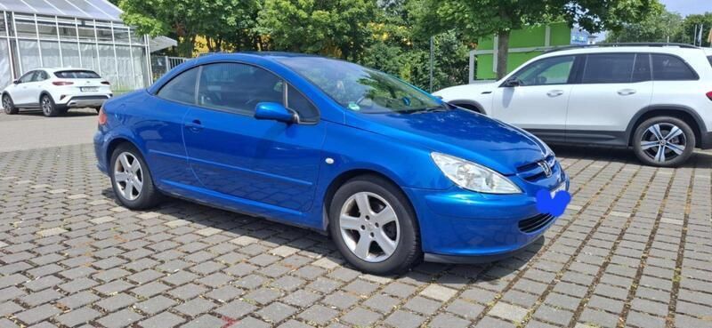 Blau Gebraucht 2005 Peugeot 307 CC Cabrio | 1.100 € - Bild 1/4