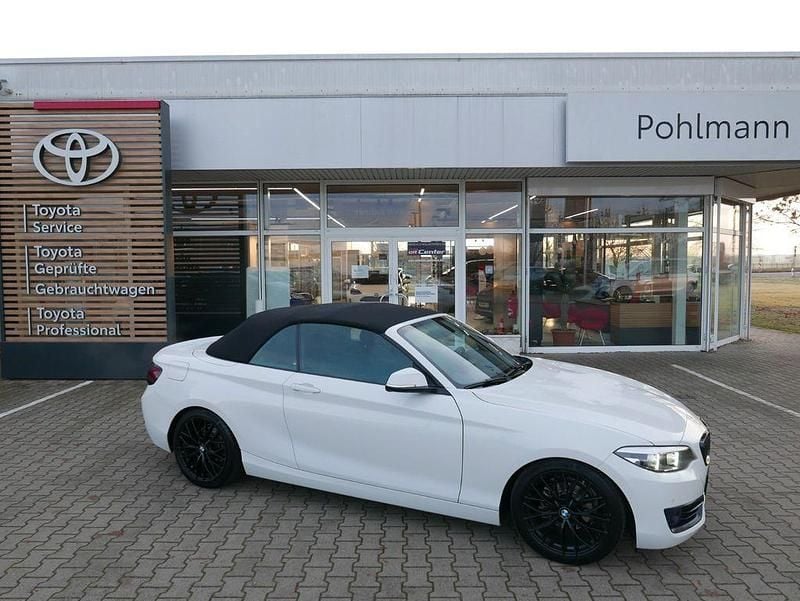 Weiß Gebraucht 2018 BMW 218 Sport Line Cabrio | 19.260 € (Fairer Preis) - Bild 1/4