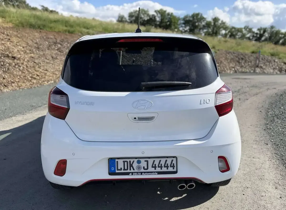 Gebraucht Hyundai i10 N Line 101 PS (74 kW) 2023 Weiß Kleinwagen