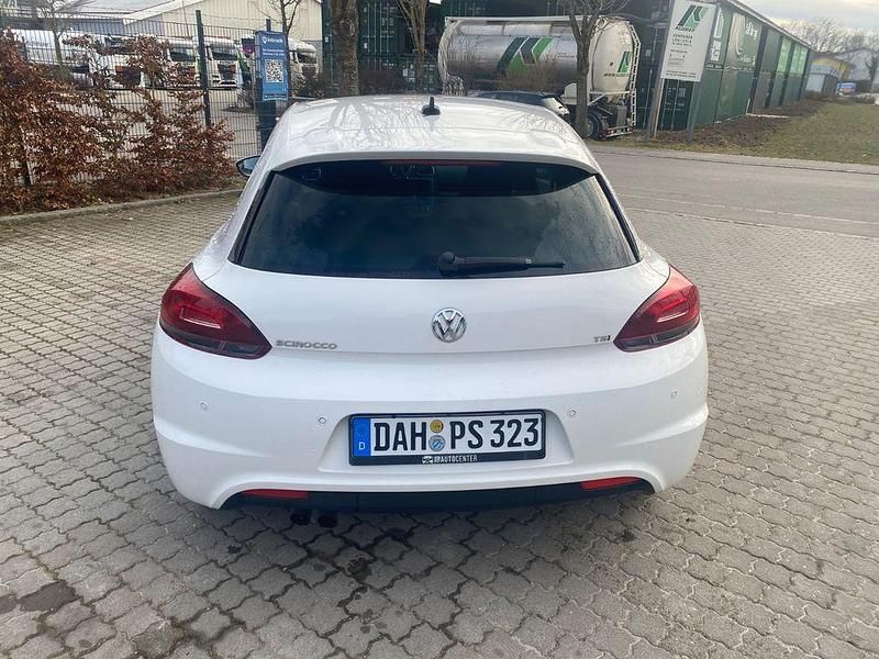 Gebraucht VW Scirocco R-line 122 PS (89 kW) 2014 Weiß Coupé