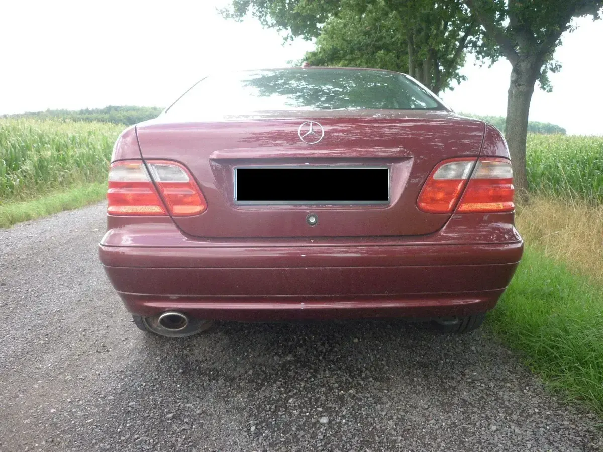 Gebraucht Mercedes CLK200 160 PS (117 kW) 2001 Rot Coupé