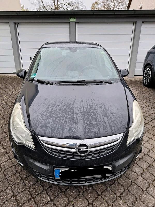 Gebraucht Opel Corsa Edition 101 PS (74 kW) 2013 Schwarz Kleinwagen
