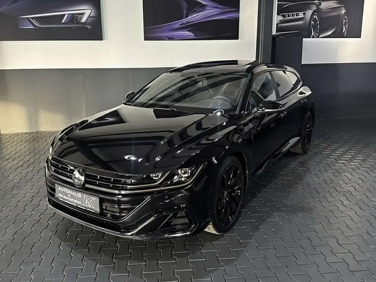 Gebraucht VW Arteon R-line 200 PS (147 kW) 2022 Deep black perleffekt Kombi