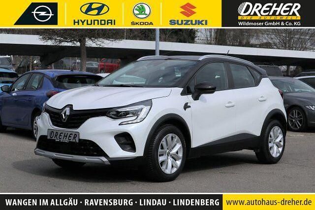 Gebraucht Renault Captur Zen 91 PS (66 kW) 2021 Weiss qnc+schwarz gne SUV