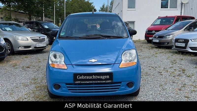 Blau Gebraucht 2008 Chevrolet Matiz Kleinwagen | 2.699 € (Teuer) - Bild 1/4