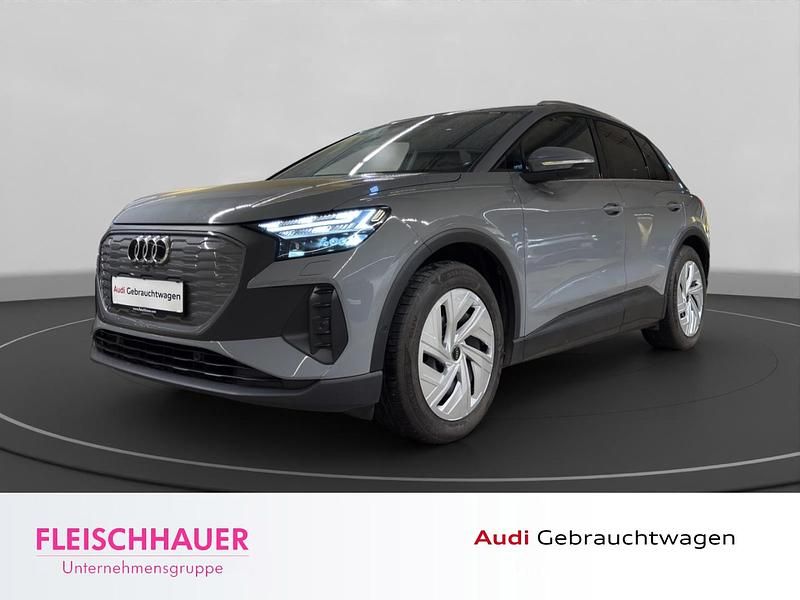 Grau Gebraucht 2023 Audi Q4 e-tron SUV | 27.770 € (Superpreis) - Bild 1/4