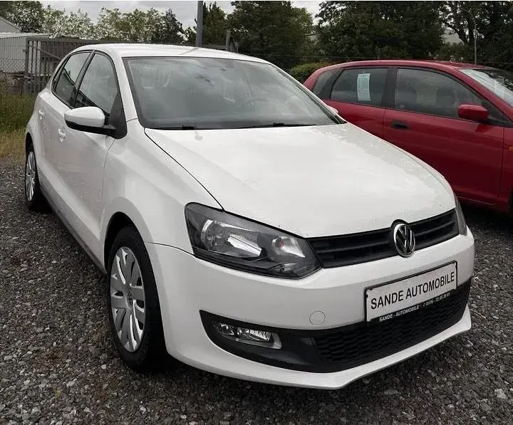 Gebraucht VW Polo 60 PS (44 kW) 2010 Weiß Kleinwagen