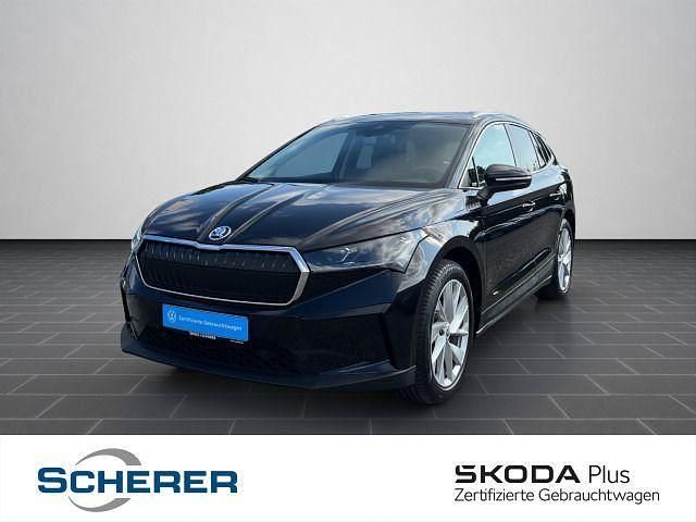 Schwarz Gebraucht 2021 Skoda Enyaq iV SUV | 26.990 € (Guter Preis) - Bild 1/4