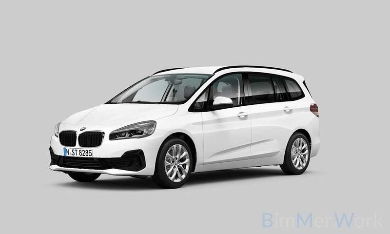 Alpinweiss uni300schwarz Gebraucht 2018 BMW 220 Gran Tourer Advantage Van / Kleinbus | 19.399 € (Fairer Preis) - Bild 1/2