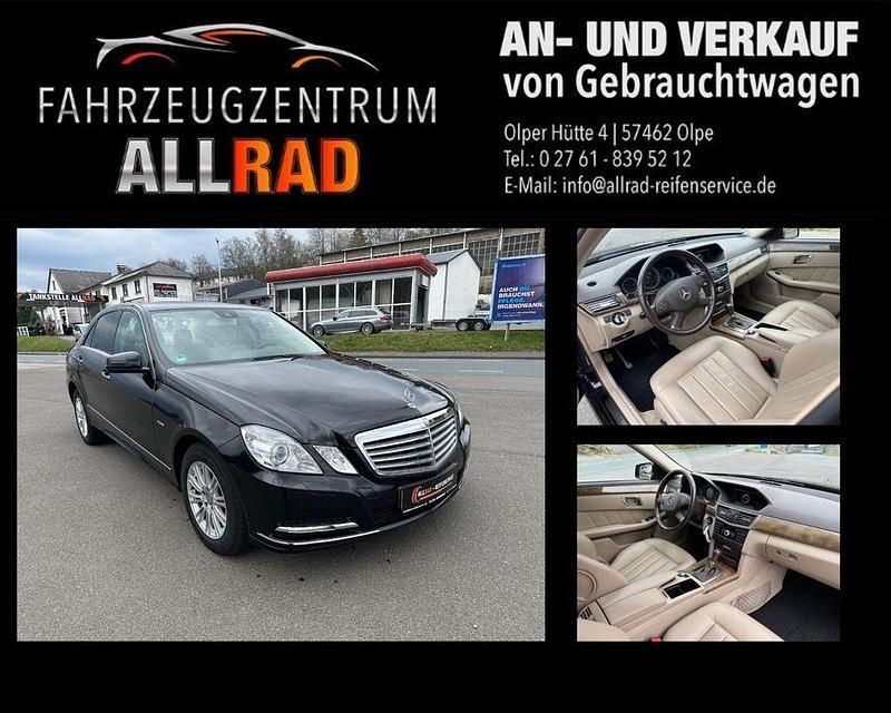 Schwarz Gebraucht 2010 Mercedes E250 Limousine | 12.499 € (Fairer Preis) - Bild 1/4