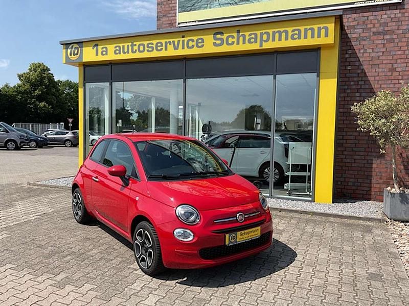 Rot Gebraucht 2022 Fiat 500 Club Kleinwagen | 11.950 € (Fairer Preis) - Bild 1/4