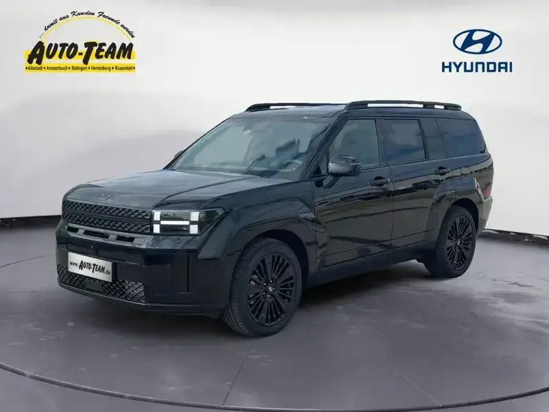 Abyss black mineraleffekt Gebraucht 2024 Hyundai Santa Fe Blackline SUV | 53.900 € - Bild 1/4