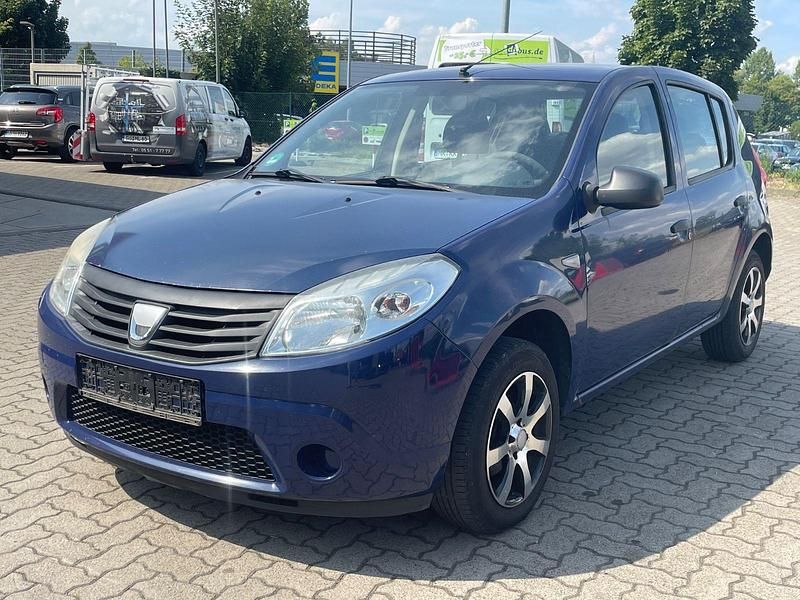 Gebraucht Dacia Sandero Basis 75 PS (55 kW) 2009 Blau Kleinwagen
