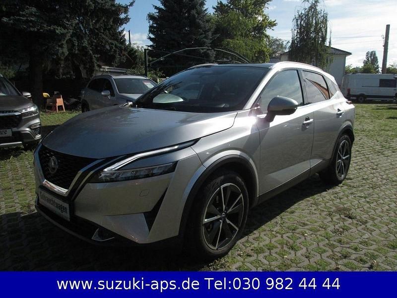 Silber Gebraucht 2022 Nissan Qashqai Tekna+ SUV | 25.990 € (Superpreis) - Bild 1/4