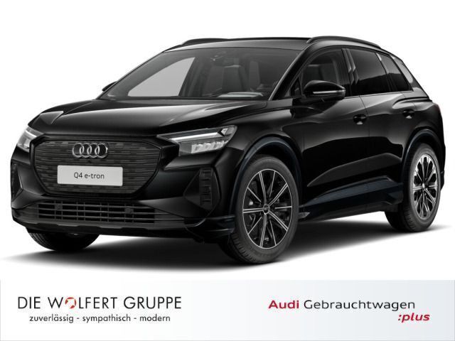 Mythosschwarz metallic Gebraucht 2024 Audi Q4 e-tron Ambiente SUV | 48.680 € (Guter Preis) - Bild 1/4