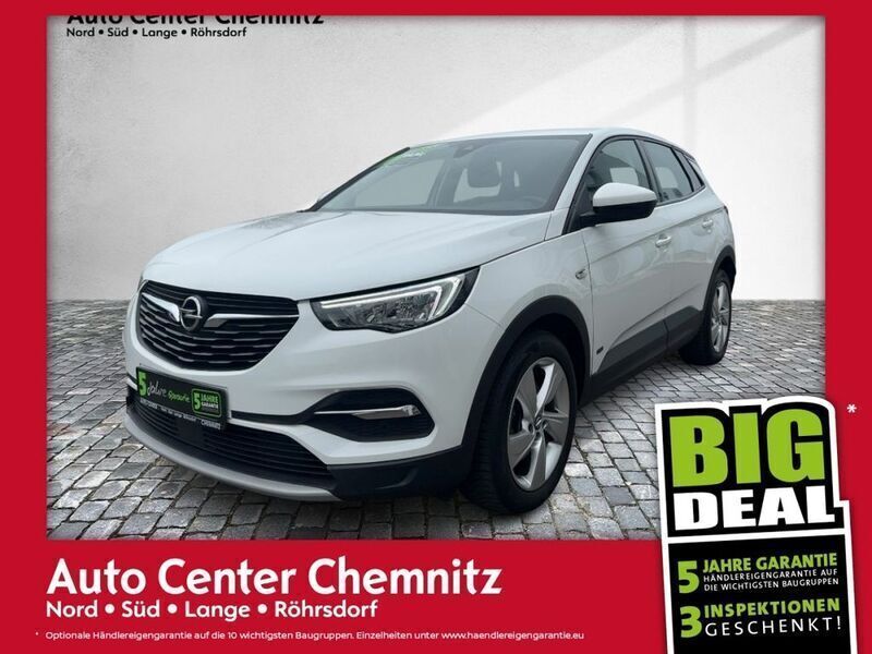 Jade weiss Gebraucht 2022 Opel Grandland X Elegance SUV | 22.746 € (Guter Preis) - Bild 1/4